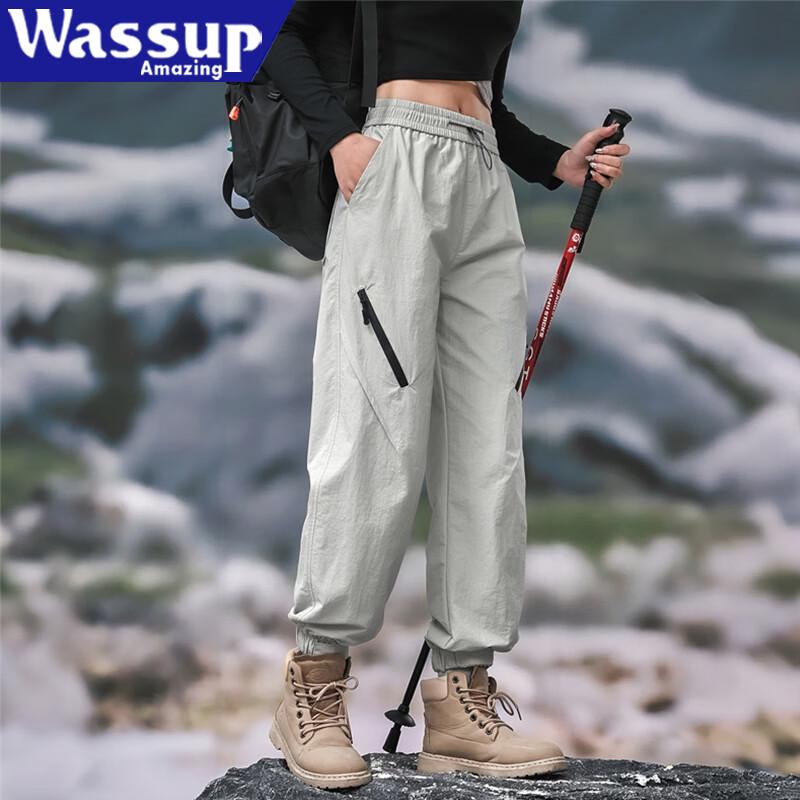 WASSUP Unisex Casual Cargo Joggers