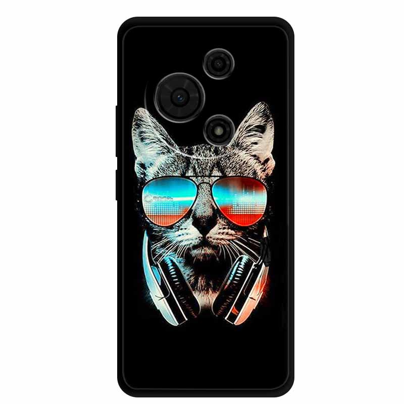For TCL 60 NxtPaper 4G Case 6.8" Lovely Cartoon Soft Silicone TPU Phone Case for TCL 60NxtPaper 4G Cover Protection Capa Coque