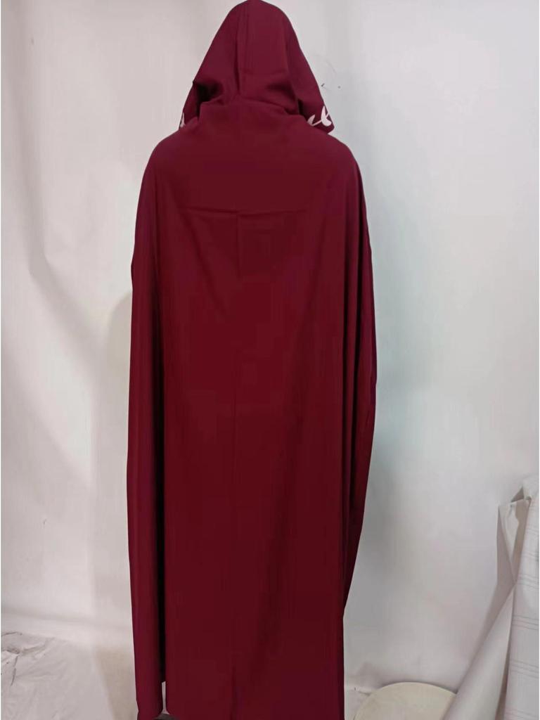 Medieval Renaissance Lace Hooded Cape Cloak for Halloween COS Costume