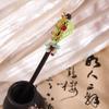 Chinese Flower Hair Sticks Handmade Hair Stick Pins Decorative Hanfu Hair Fork  For Women Girls