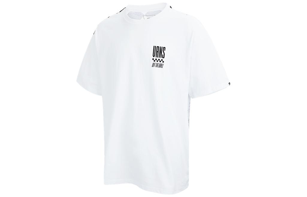 Vans Set in Sleeve T Shirt Men s White VN0A7TPRWHT L