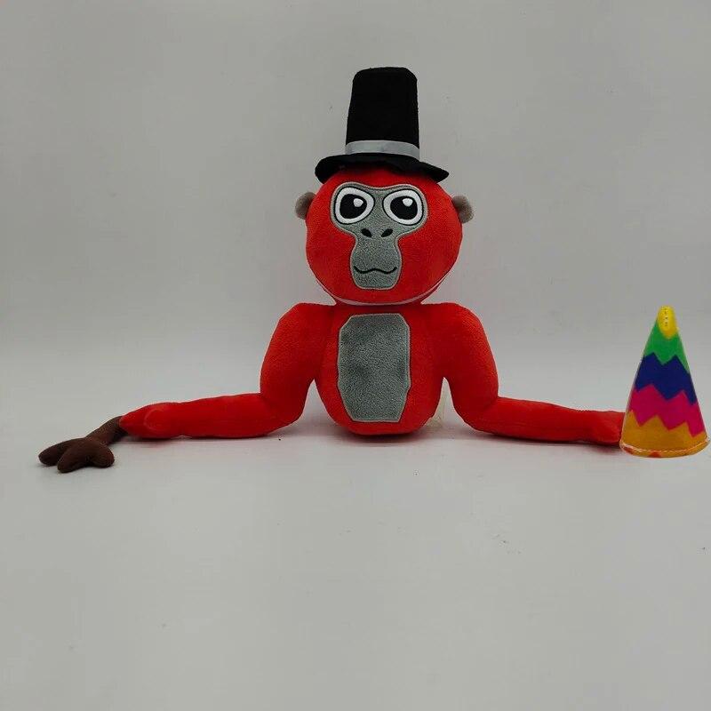 

Новый 25 см Gorilla Tag Monke аниме плюшевая игрушка плюшевые игрушки мягкие плюшевые детские подарки кукла на день рождения красный