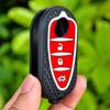New Silicone Key Cover Holder Keychain For Alfa Romeo Giulietta Myth Junior 4C Romeo Mito Myth 159 GTO GTA Car Accessories