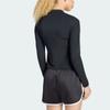 Women's Adidas Originals X Jennie T Shirts Unisex Black Crew Neck Thin