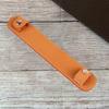 Portable PU Leather Bag Strap Decompression Pads Wide Snap Bag Handle Fixing Clip All-match Korean Style Outdoor