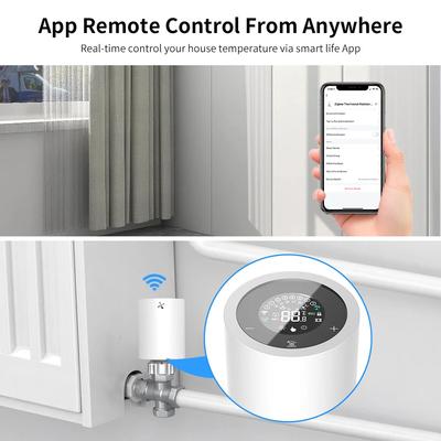Tuya Zigbee3.0 termostatický ventil radiátoru TRV programovatelný chytré řízení teploty chytrý život Alexa Google Home Yandex