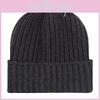 Winter Knitted Hat For Women With Thick Fabric And Windproof Design For Outdoor Activities**