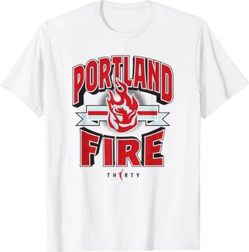 WNBA 30th Anniversary Drop Box Portland Fire T-Shirt M