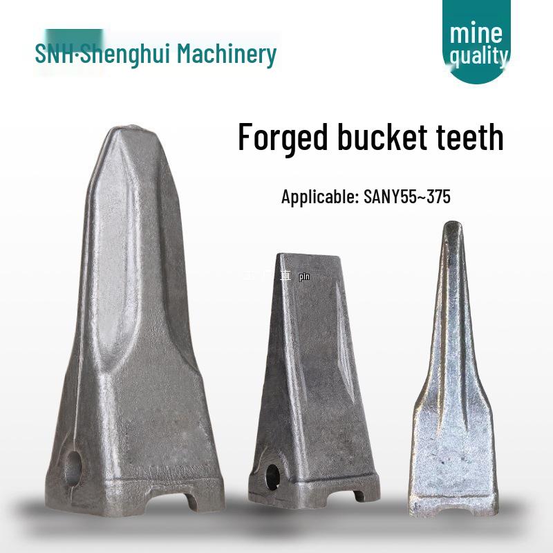 Sany Excavator Wear-Resistant Bucket Teeth for Models 55-245