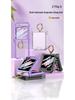 Samsung Galaxy Z Flip 6 Case: Airbag Shaft, All-Inclusive Shell, Transparent Film, Ring Holder