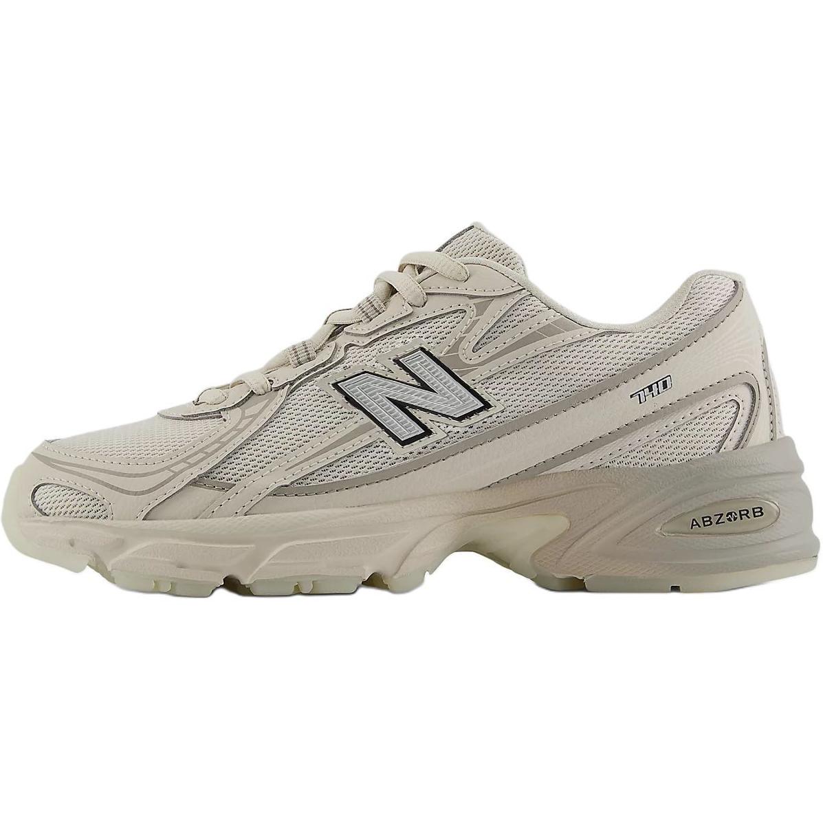 New Balance 740 Moonbeam White Kids  GR740LN1 37.5