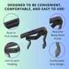 Stable Rubber Padded Guitar Capo Aluminum Zinc Zinc Alloy Guitar Pick Holder  Guitar Accessory