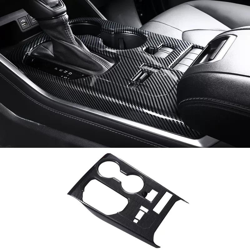 For Toyota Highlander    ABS carbonfiber look window lift swtich trument Console Gear Water Cup  Air Vent Trims