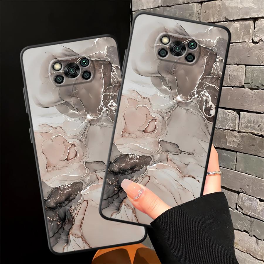 Case for Xiaomi Poco F8 C75 F1 C50 C71 F3 C61 M3 M4 M7 X3 X4 X5 X7 Pro M5 Funda Phone Cover Minimalist Pattern