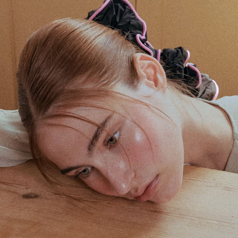 BBYB Noi Woven Scrunchie (Black)