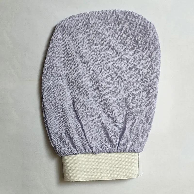 Rayon Bathing Gloves Multicolor Single Layer Rubbing Dead Skin Exfoliating Bathing Gloves Bathing Applicator Towel