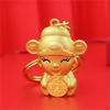 Artistic Lucky Cat Keychain Adornment Portable Lucky Cat Keychain Pendant Keyring Charm Symbolizing Wealth And Success