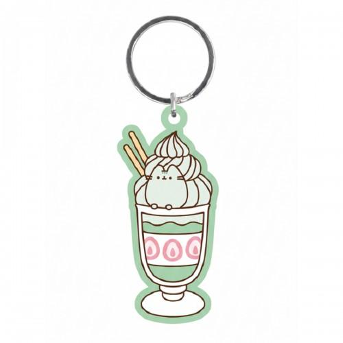 Pusheen Matcha PVC Keyring
