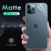 For iPhone 16 15 14 Plus 13 12 Mini 11 Pro Max X XS Max XR 8 7 6 6s Plus SE 2020 Back Matte Hydrogel Film Screen Protector
