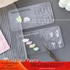 Beginner's Hand-Painted Nail Art Palette: Floral, Ombre & Color Practice with Reusable Transparent Tool