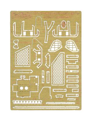 Fine Mold Military Accessories Etching Parts for Type 60 Armored Vehicle Parts for Plastic Models MG76 1/35