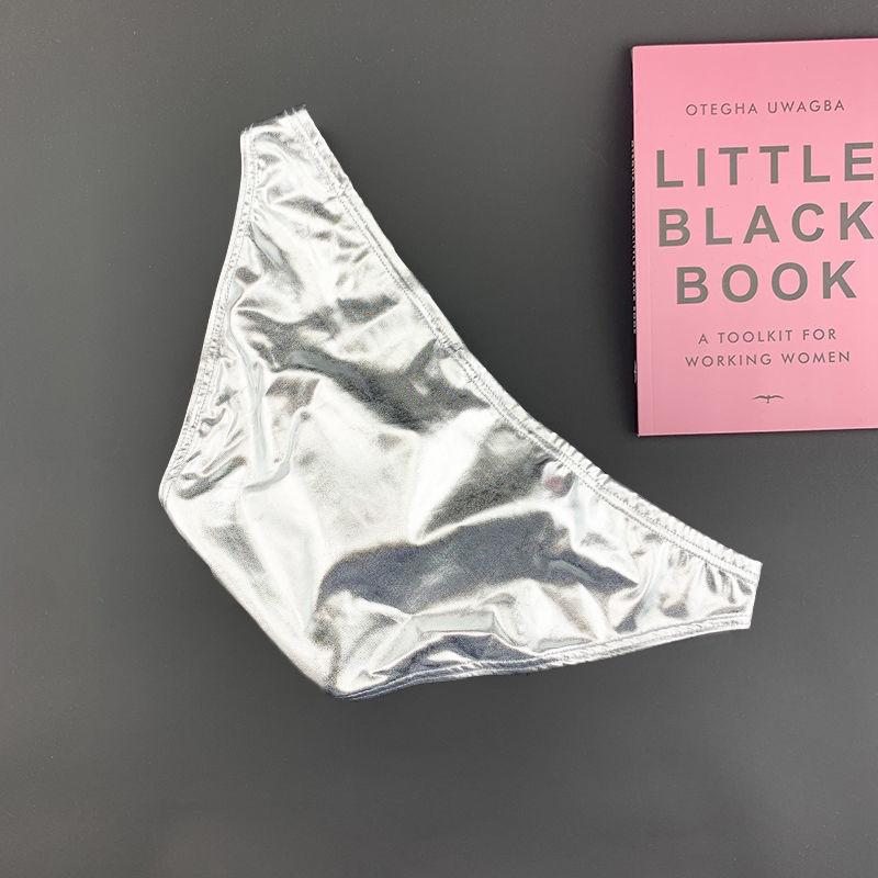 Men's Faux Leather Sexy Fashion Low-Rise Stretch Slim Fit shorts