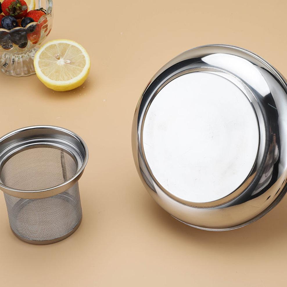 1.5L Stainless Steel Multipurpose Kettle Hotel Flower Teapot With Tea Strainer Induction Cooker Boiling Water Kettle Tea Infuser