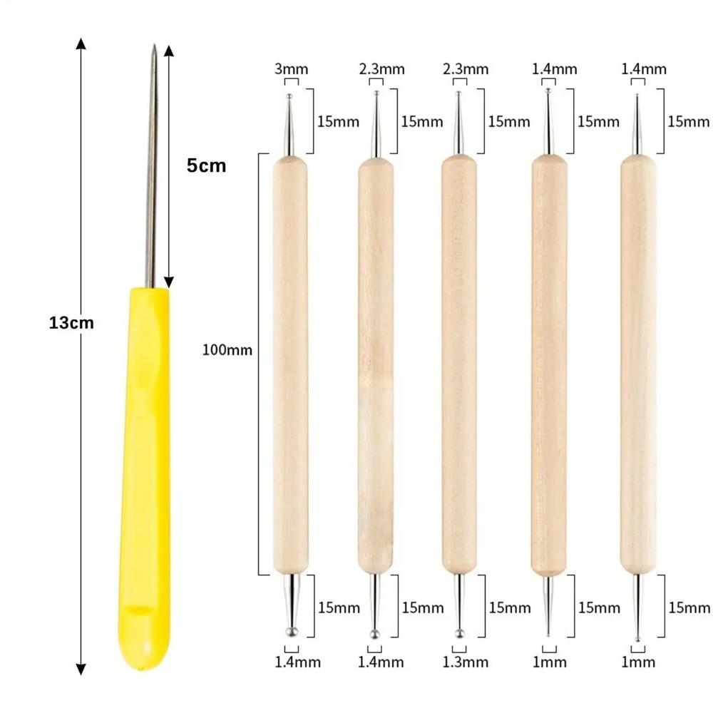 70mm Thick Craft Sewing Tool Set Tin Foil Paper Gold Foil Christmas Ornament making kit Engraving Handmade Foil Paper Craft Kit