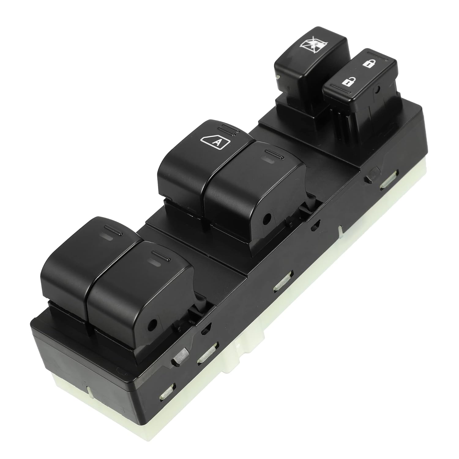 ACROPIX Car Front Left Driver Side Master Power Window Switch Fit for Nissan Altima 2007-2012 No.25401-JA00A/25401-ZN40A - Pack of 1 Black