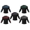Herren Hochelastische Kompressions-Laufjacke Schnelltrocknendes Langarm-Fitnessstudio-T-Shirt