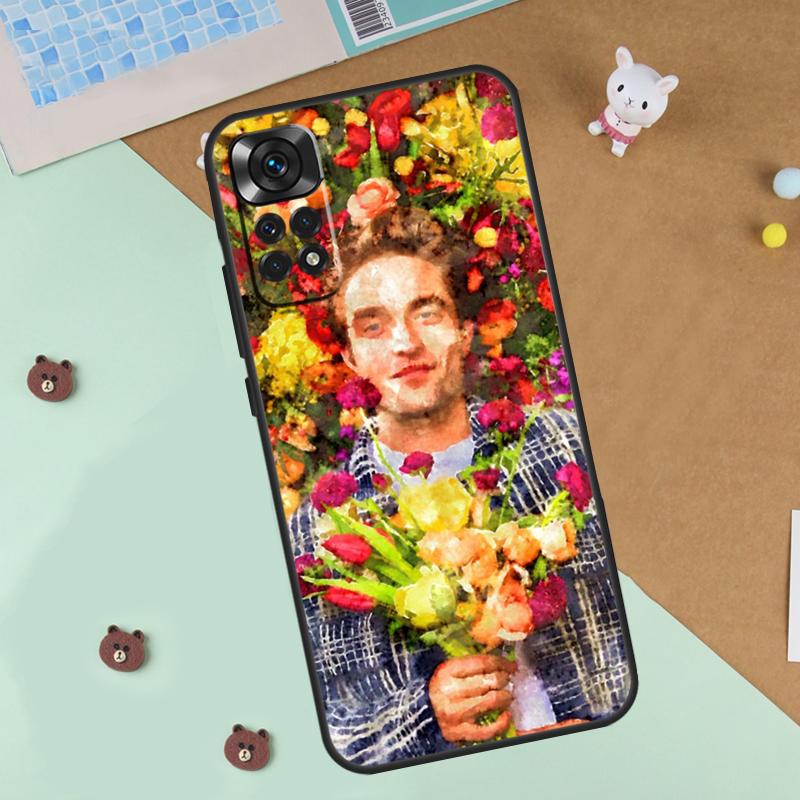 Robert Pattinson Case For Xiaomi Redmi Note 14 13 12 9 10 11 Pro 10S 11S 12S Cover For Redmi 13C 10C 12C 14C