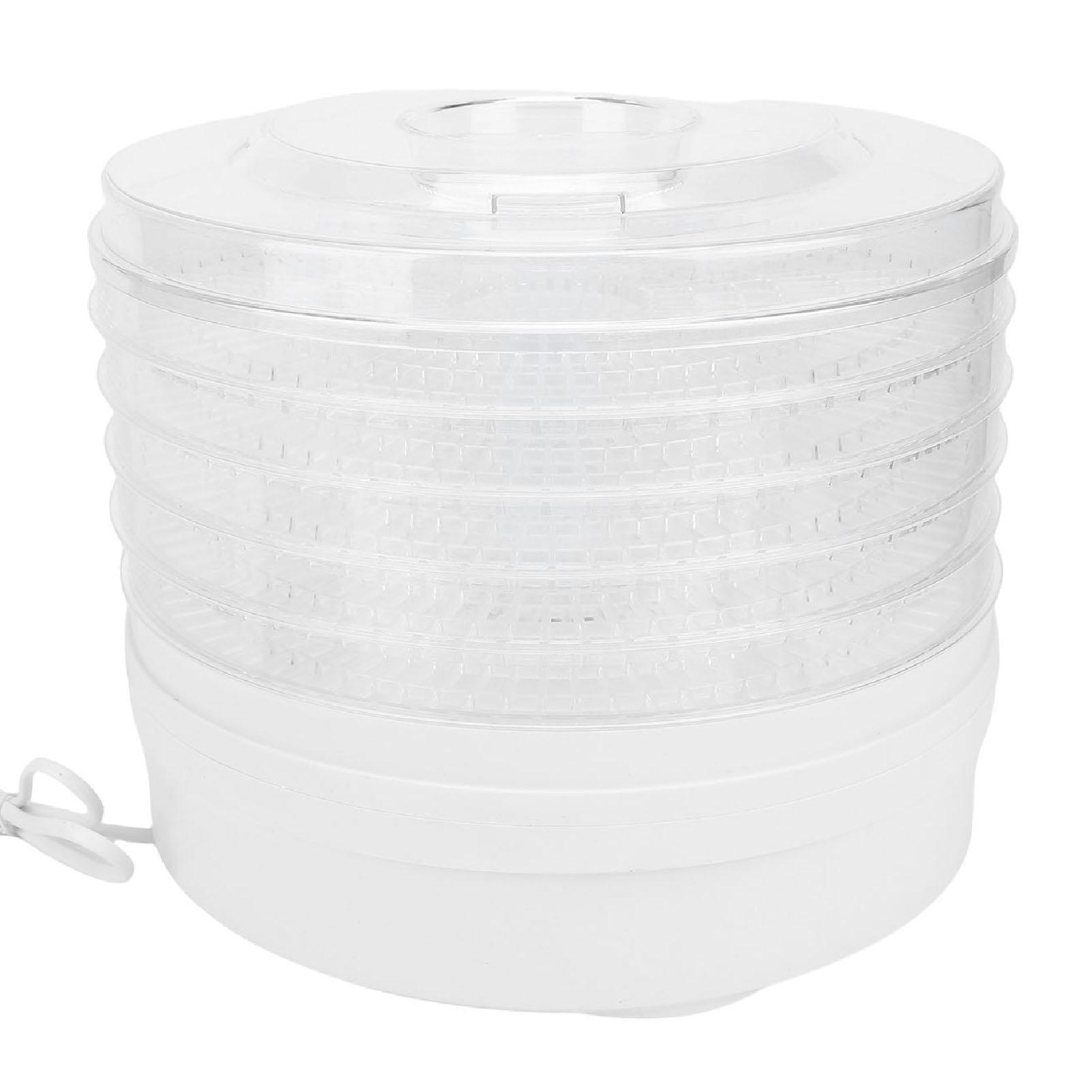 

Food Dehydrator Machine 5 Trays 350W Dehydrator Jerky Dryer with Timer for Meat Fruits Veggies Dog Treats