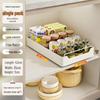 No-Install Spice Rack & Drawer Basket for Under-Sink Kitchen Storage