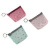 Candy Color Transparent Coin Purse Heart Card Storage Bag Portable Small Wallet  Women