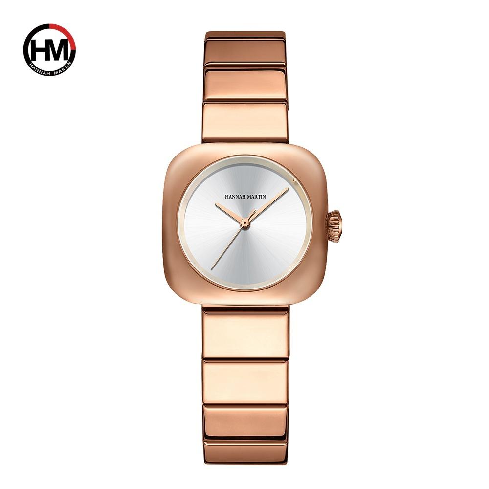 Movement Women's Brand Watch 2024 New Trend Fashion Simple Quartz Women's Watch Steel Band Watch