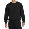 Nike Dri Fit Sweatshirts Men's Black Crew Neck Moderate Regular CK6359-010