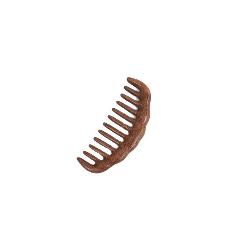 Handmade Unisex Multi-Tooth Wave Massage Comb - Unique Shape