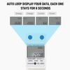 Digital Electric Energy Meter Single Phase DIN Rail Electricity Meter One Phase Two Wire