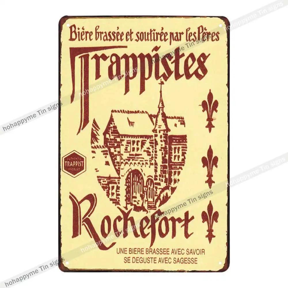Home Decor Metal Plates Signs Belgium Beer Tin Painting Decoration Bar Club Cafe Man Cave Poster Vintage Wall Art Plaque 20x30cm