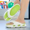 Fashion Summer Outdoor Flip Flops Men's EVA Flat Bottomed Seaside Hiking Hollow Breathable New Casual Walking Fashion Slippers