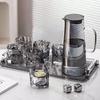Ting Le Light Luxury Glass Pitcher & Cup Set