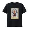 The Bellydancer Tarot Card T Shirt Belly Dance for Dancer vintage Washed Casual Top For Everyday Wear Breathable graphic homme