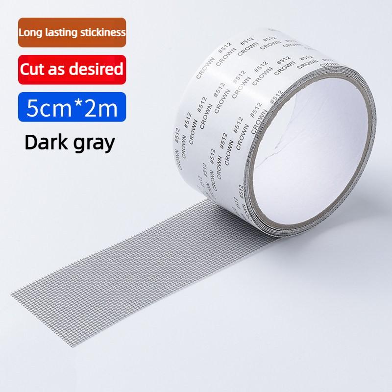 5x200cm/Roll Self Adhesive Window Screen Repair Patch FiberglassMosquito Net Fix TapeHook Loop DrainCover Home Tools Accessories