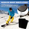 Snow Ski Shin Guards 4 Pieces Cuttable Leg Protector Snowboard Shin Protective Pad For Snowboarding Snowboarders Ski Enthusiasts