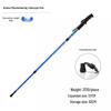 Outdoor Aluminum Trekking Pole/Walking Stick: Straight, T-Grip, Curved, Telescopic Options for Hiking and Skiing.