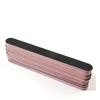 25pcs Professional Double Sided 100/180 Grit Nail Files Black Manicure Pedicure Tool and Nail Buffering Files Black Nail Files