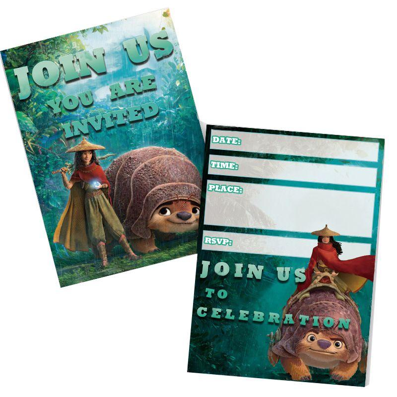 Raya The And Last Dragon Party Supplies Tableware Plates Cups Banner Tablecloth