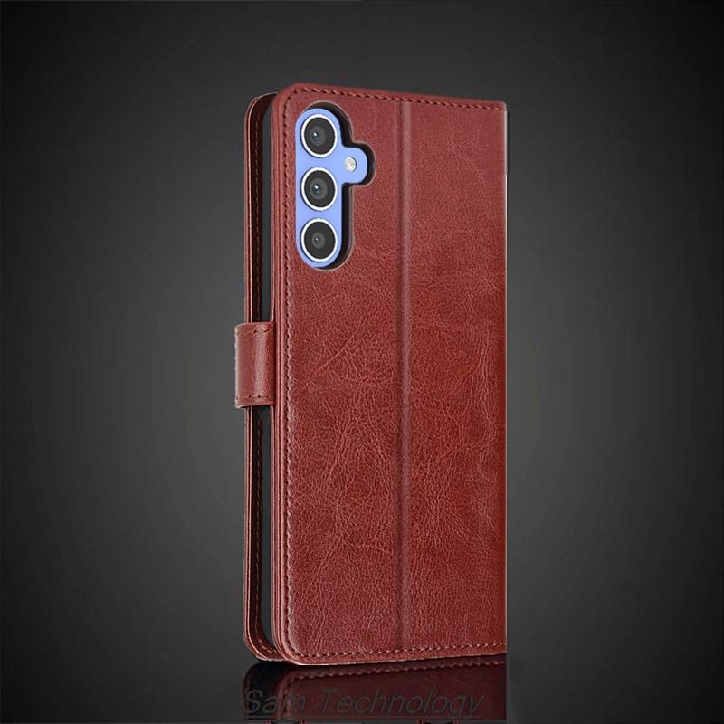 Card Holder Cover Leather Case for Samsung Galaxy A31 A32 A33 A30 A30s A34 A35 A36 5G Flip Case Retro Wallet Case Fundas Coque
