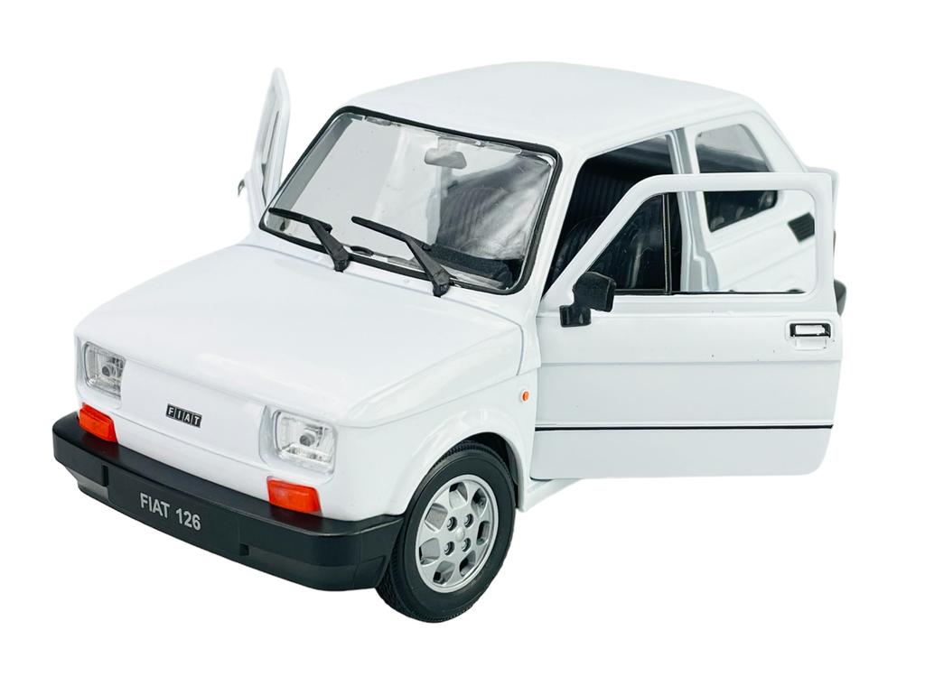 WELLY FIAT 126p BIAŁY 1:21 24066