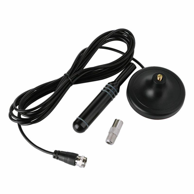 1 Stück Langstrecken-Signalempfänger-Verstärkerantenne für Digital-TV Innen Signalverstärker 720P 1080P Antenne mit Adapter